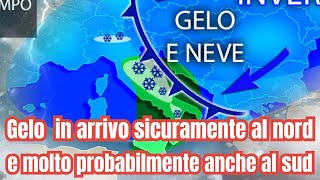 🚨INVERNO IN ARRIVO NEVE E GELO SOTTO ACCUSA LITALIA SI PREPARA ALLA BUFERA 🌨️ [upl. by Eitsrik644]