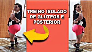 Treino de posteriores e glúteosposterior gluteosencasa [upl. by Nunciata]