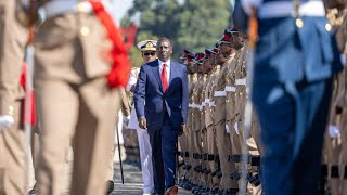 LIVE President Ruto Presides over KDF recruits pass out parade 2024 in Eldoret [upl. by Francoise336]