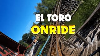 Holzachterbahn El Toro ONRIDE 🎢  Freizeitpark Plohn [upl. by Enerahs]