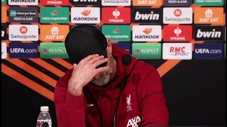 Who had this idea  Jurgen Klopp annoyed by UEFA organisation [upl. by Namhcan]