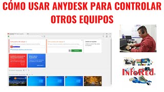 Cómo usar Anydesk para controlar otros equipos [upl. by Asilehc]