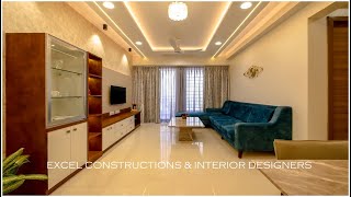 Elegant 3 BHK Flat Interior Design at Kalpataru Exquisite Wakad By Jay Bhoi I PCMC I Home Interiors [upl. by Aysa457]