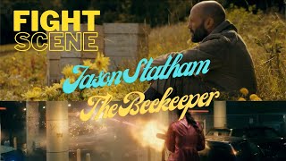 The Beekeeper 2024  Jason Statham Fight Scene [upl. by Initirb796]