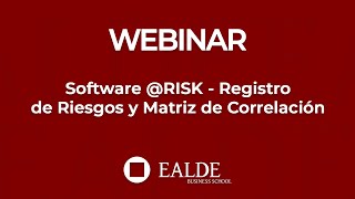 Software RISK  Registro de Riesgos y Matriz de Correlación [upl. by Woermer535]