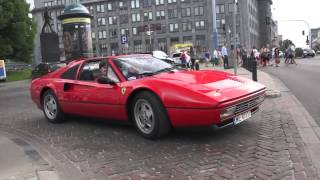 FERRARI 328 GTS ACCELERATION IN WARSAW [upl. by Atlanta]