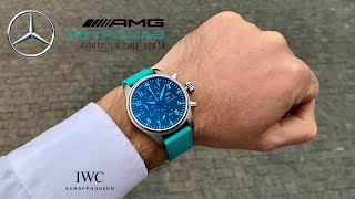 IWC Pilot Chronograph 41 Edition Mercedes AMG PETRONAS Formula 1 [upl. by Narut]