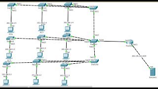 Setting VLAN dan NAT di Cisco Packet Tracer [upl. by Rephotsirhc275]