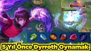 5 Yıl Önce Dyrroth Oynamak 2019 Yılını Döndüm Mobile Legends [upl. by Mylan]