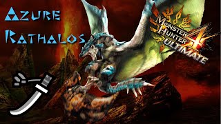 Day 279 of hunting a random monster until MHWilds comes out  Azure Rathalos [upl. by Edahsalof]