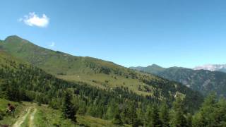 Katschberg Wanderung von der Gamskogelhütte übers Tschaneck zur Pritzhütte [upl. by Eelyram]