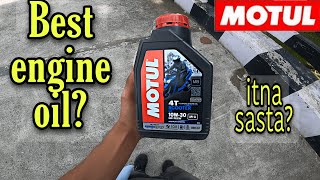 Best engine oil for scooty Motul Scooter LE 10W30 Engine Oil motul [upl. by Silvan460]