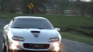 99 Camaro SS 60L Head  Cam Fly By and Burnout [upl. by Thema730]