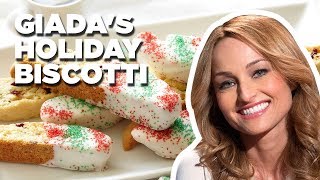 Giada De Laurentiis Makes Holiday Biscotti  Everyday Italian  Food Network [upl. by Rubbico]