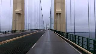 Crossing the Mackinac Bridge Northbound [upl. by Andriette900]