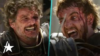 Gladiator II Trailer Pedro Pascal amp Paul Mescal FACE OFF [upl. by Alanah]