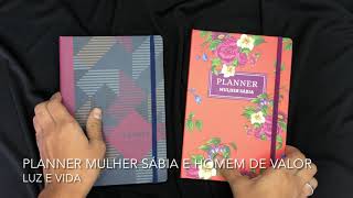 Planner Luz e Vida  Livraria 100 Cristão [upl. by Sergius]