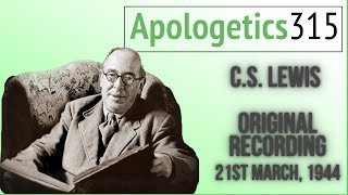 CS Lewis Original Recording [upl. by Hairaza]