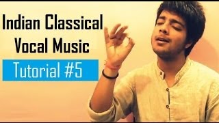 Tutorial 5 Alankaar  Indian Classical Vocal Music for Beginners by Siddharth Slathia [upl. by Joerg]