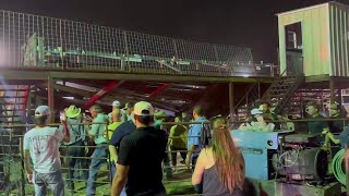 Dozen injured in bleacher collapse at Kendall County Fairgrounds [upl. by Phila308]