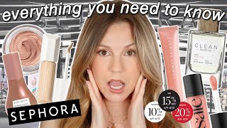 SEPHORA SALE GUIDE What to get amp what to SKIP  my wishlist [upl. by Dietrich737]