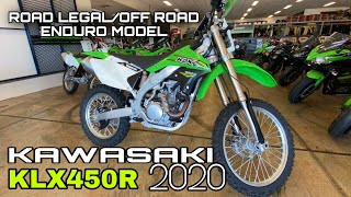 Kawasaki KLX450Rmodel 2020Walkaround [upl. by Adnalra]