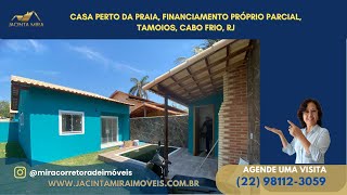 CASA PRONTA ENTREGA COM PISCINA POR R260000 EM CONDOMÍNIO LADO PRAIA TAMOIOS CABO FRIO RJ [upl. by Ahtelat687]