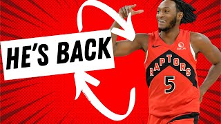 Immanuel Quickley RETURNS As Raptors Dominate Nets [upl. by Nadab227]