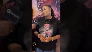 RONKE OSHODI OKE AT QUEEN LATEEFAH MOVIE PREMIERE [upl. by Ingraham]