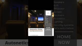 Autonetics PrimeAutonetics PrimeHome Theatre amp Home AutomationCustom Home Theatres Seating Solutions [upl. by Atoiganap134]