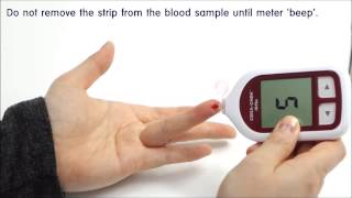 CERACHEK Hb plus Hemoglobin measuring system H400  How to Use Capillary Blood [upl. by Marduk]