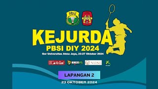 DAY 1  LAP 2  KEJURDA PBSI DIY 2024 Part 2 [upl. by Elatsyrk]