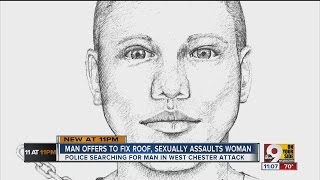 West Chester police release sketch of suspect in burglary sexual assault on Tylersville Road [upl. by Katharina]