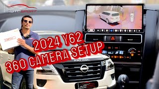 2024 Y62 Nissan Patrol 360 Camera Upgrade [upl. by Ogren]