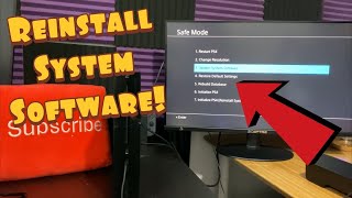 How to Reinstall PS4 System Software Without Losing Data PS4 Update 800 Error Fix [upl. by Pyne]