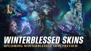 Wild Rift  Winterblessed Skin Preview [upl. by Riggins460]