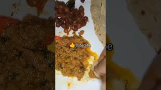 Jawari ki roti kheema masala chane its My Breakfast [upl. by Magna]