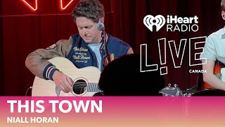 Niall Horan Performs This Town Live and Acoustic at iHeartRadio Live Canada [upl. by Htnicayh]