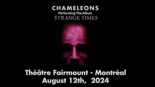 The Chameleons  Live in Montreal  Théâtre Fairmount August 12th 2024 [upl. by Hollington]