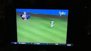 Alfonso Soriano Hits a WalkOff Single vs Diamondbacks 2001 World Series [upl. by Irakuy]