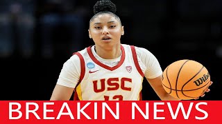 JuJu Watkins follows in Caitlin Clarks footsteps as USC phenom signs huge Nike deal [upl. by Gray272]