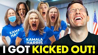 I Got Kicked OUT Of A Kamala ‘Rally’ Campaign Called COPS On Me For EXPOSING Their EMPTY Event 🤣 [upl. by Gustaf]