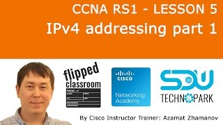 CCNA RS1  Lesson5 IPv4 addressing part 1 [upl. by Llehcsreh556]