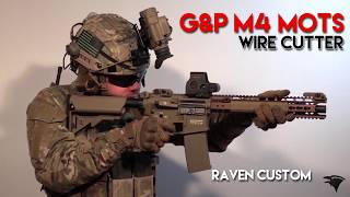 Review  GampP M4 MOTS Wire Cutter  Raven Custom  AirsoftI talia [upl. by Ymas616]