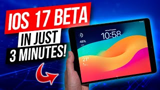 How to Install iPadOS 17 Developer Beta in 3 Minutes [upl. by Crabb]