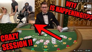 SteveWillDoIt Gets WILDDD Gambling  HighStakes BlackJack [upl. by Hazeefah]