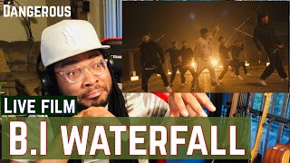 FIRST TIME HEARING  BI 비아이  ‘WATERFALL’ PERFORMANCE FILM REACTION [upl. by Dranrev]