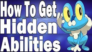 How to get Hidden Abilities in Pokemon X and Y [upl. by Wendall13]