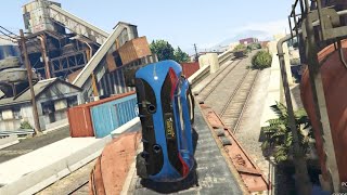 WERKT JE L2 KNOPJE TROLL GTA V Online Funny Races [upl. by Edlitam]