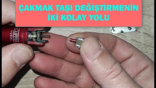 Çakmak Taşı Nasıl Değiştirilir En Kolay İki Yöntem [upl. by Alda]